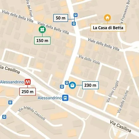 La Casa Di Betta Vicino Metro * Rome